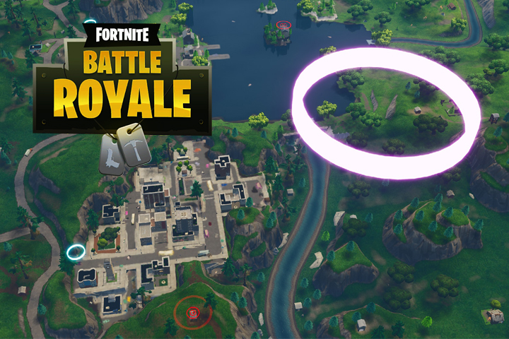 Fortnite : Traverser des anneaux en chute libre, défi semaine 7